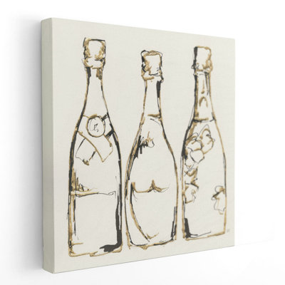 Champagne is Grand III - reproduction d'art sur toile