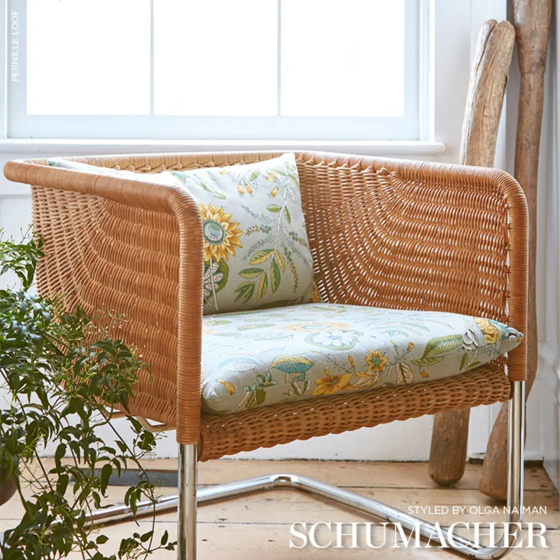 Roca Redonda Fabric, Gray/Ochre