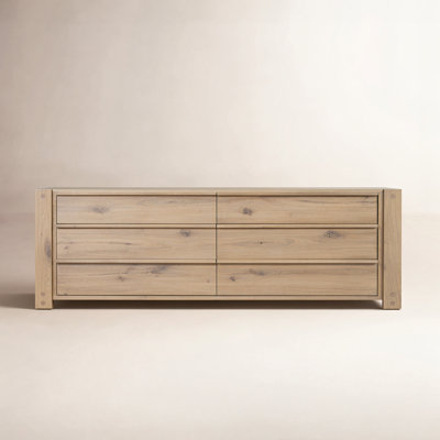 Neroli 75" Oak Double Dresser