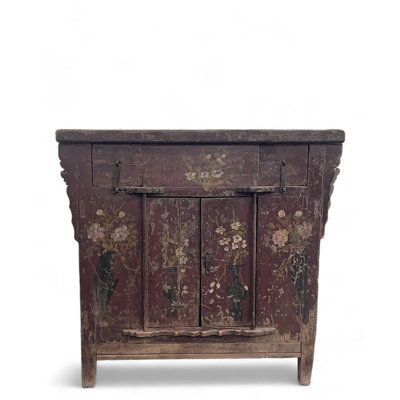98.43'' Solid Wood Console Table
