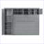 Lit escamotable moderne avec armoires-2031429646