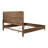 57-inch Upholstered Eastern Panel Bed Walnut-1919849684
