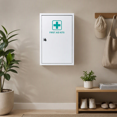 Armoire à pharmacie murale à 3 tablettes