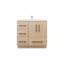Meuble-lavabo simple 35,4 po avec plateau en acrylique Victoria-98195042