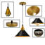 Robbie 1 - Light Black Pendant