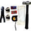 Boîte à outils 20 po avec 3 tiroirs, métal - pour garage, maison, établi, finition thermolaquée noire et orange 3-1305174669