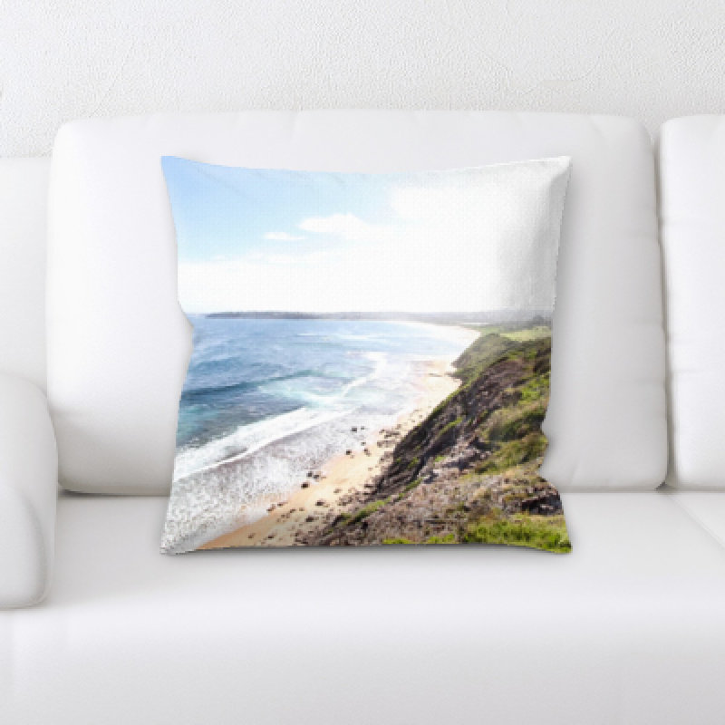 Microsuede Throw Pillow