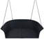 Siège suspendu pour 2 personnes Go, balancelle tissée, balancelle avec cordes, osier et coussin-656473551
