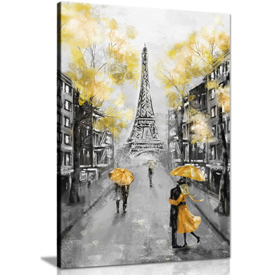 Paris - Wrapped Canvas Print