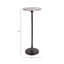 Table d'appoint décorative en marbre avec base en métal Jackest-1936499005