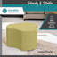 Learniture Structured Cog Stool -Flexible Modular Collaborative Soft Seating For Office, Home, Lounge And School Classrooms With Durable Frame 1015N-64496867-64496864-64496865