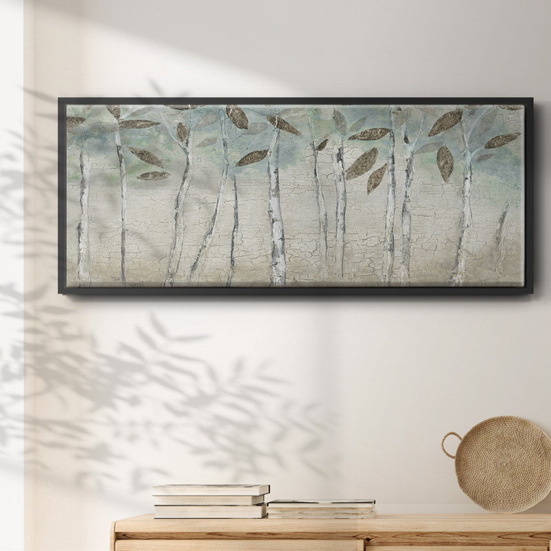 Rain Soft Woods - Toile avec cadre, H 24 po x l 60 po