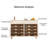Beige Manufactured Wood Shoe Storage