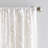 Peri Home Gates Tufted Chenille Rod Pocket Curtain Panel Pair White-61832513