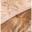 Parasol de plage tropical 8 pi avec cadre, rétractable manuellement pour l'année - Patio extérieur brun demi-cercle en acier robuste