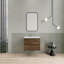 Meuble-lavabo flottant moderne simple Alcester Ivy Bronx-1100120581