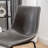 Dorann Industrial 7-Piece Dining Set With Rustic Dark Pine Table And 6 Faux Leather Chairs-1835234421