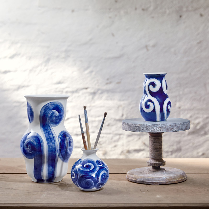 Tulle Earthenware Table Vase