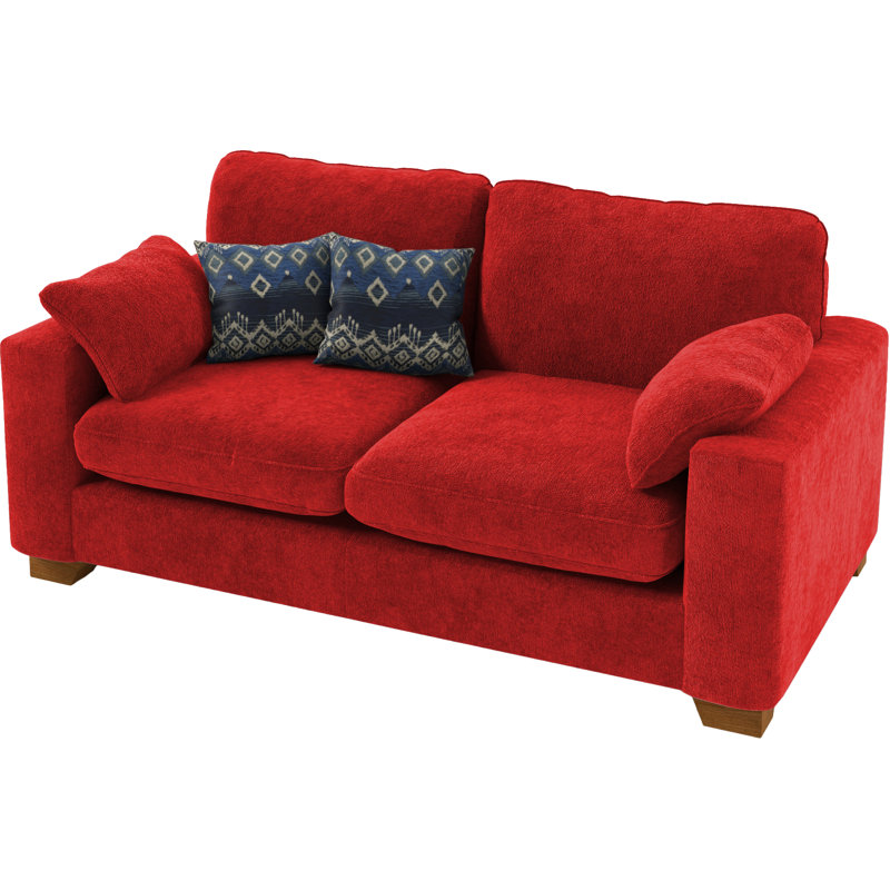 Missouri 2 Seater Sofa, Red