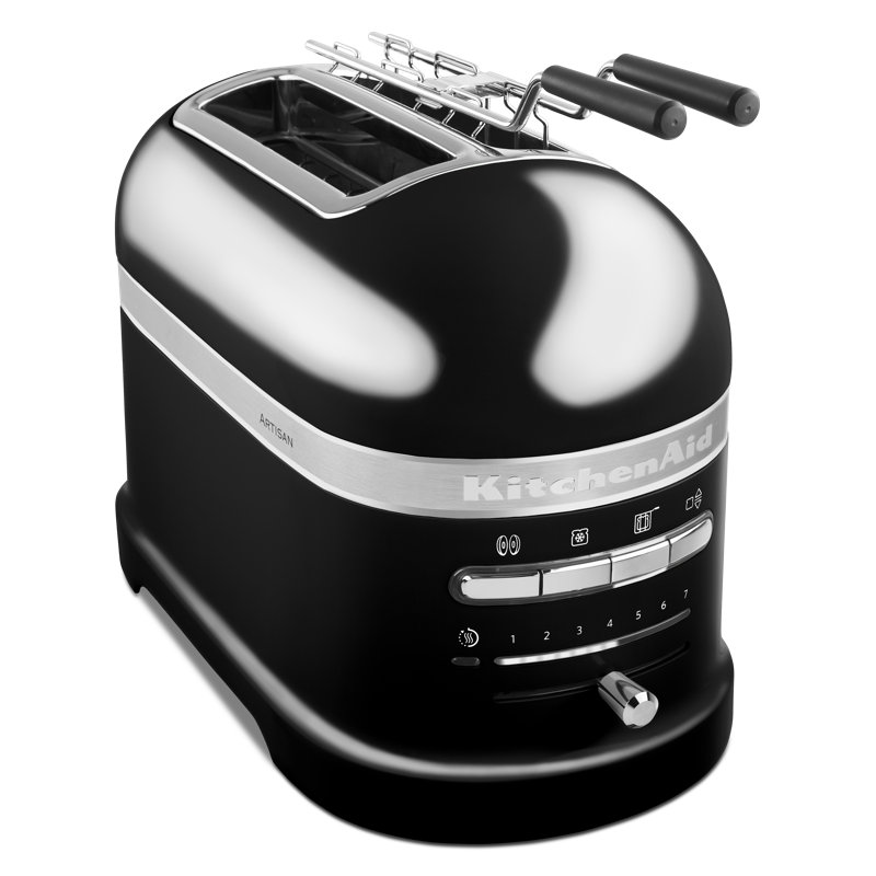 Kitchenaid, Artisan 2-Slot Toaster. Auto-Sensor Keep Warm Function, Onyx Black