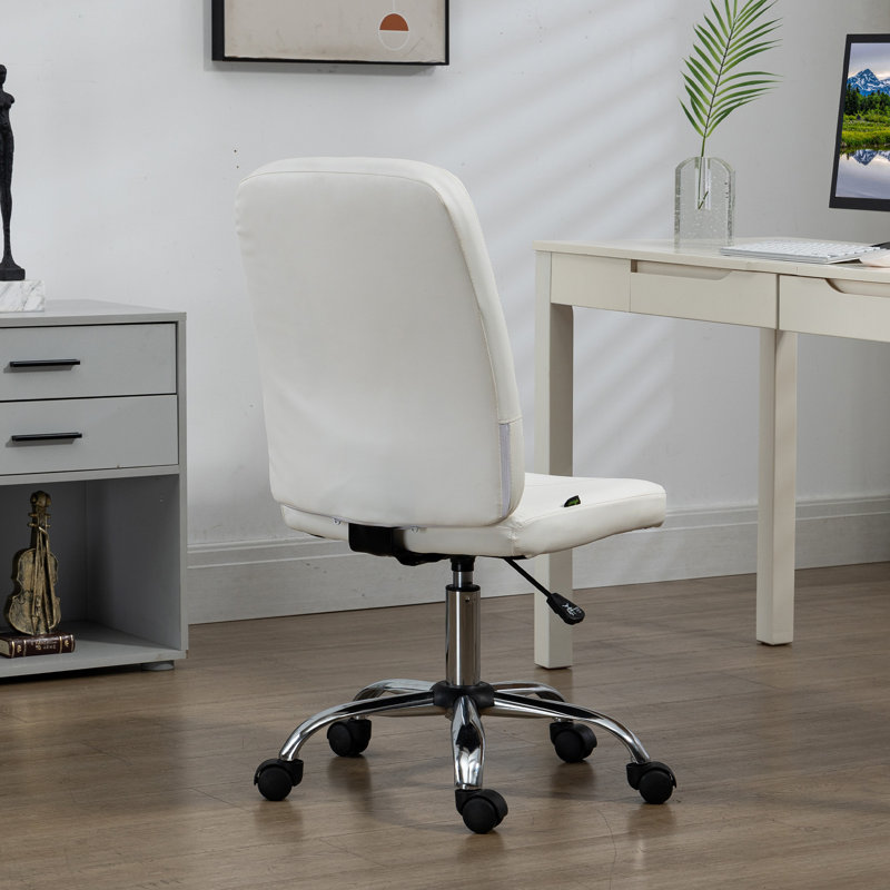 Angelee Office Chair, White