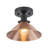 8.3 in. Modern Cone Shade Semi-Flush Mount