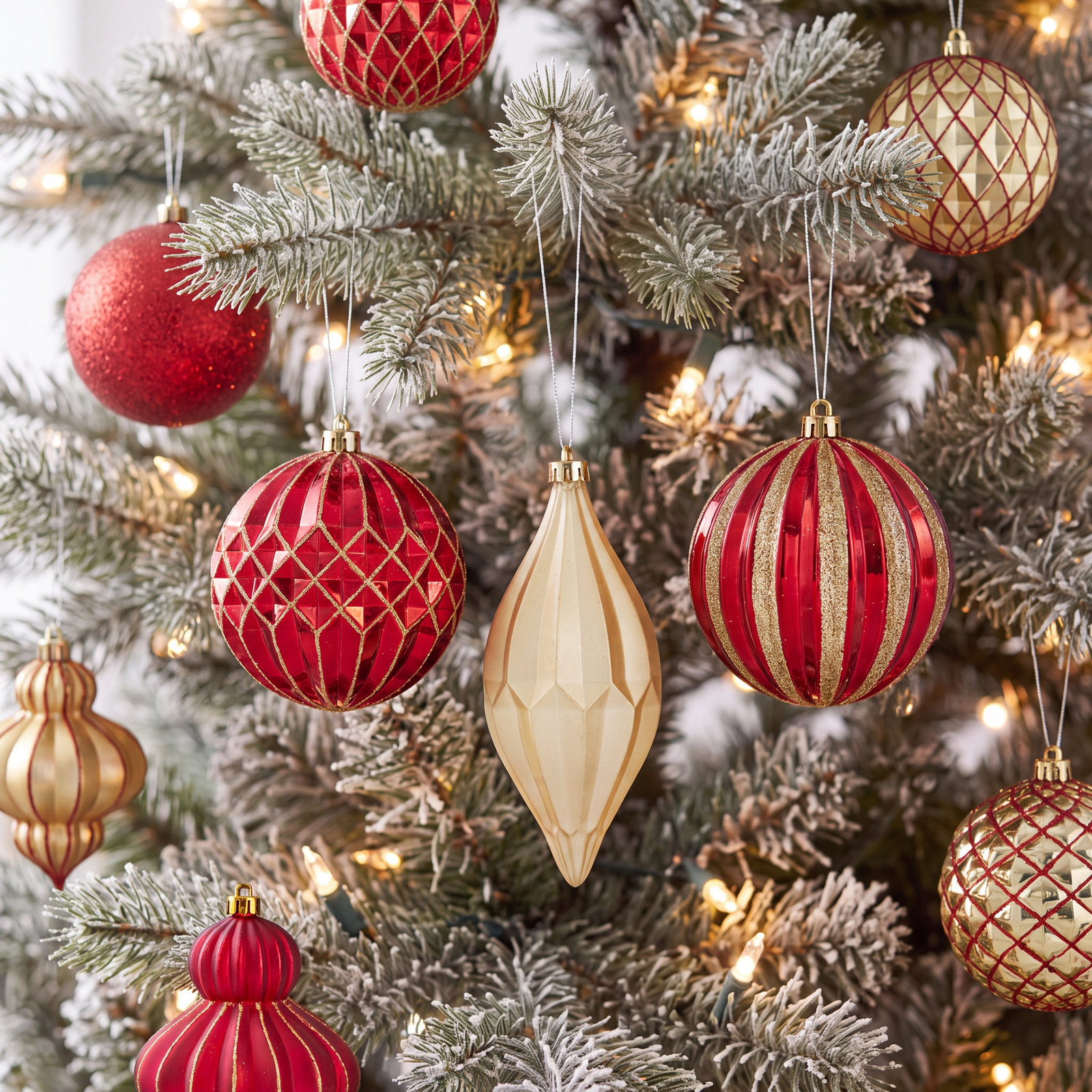 4" Bauble, Red