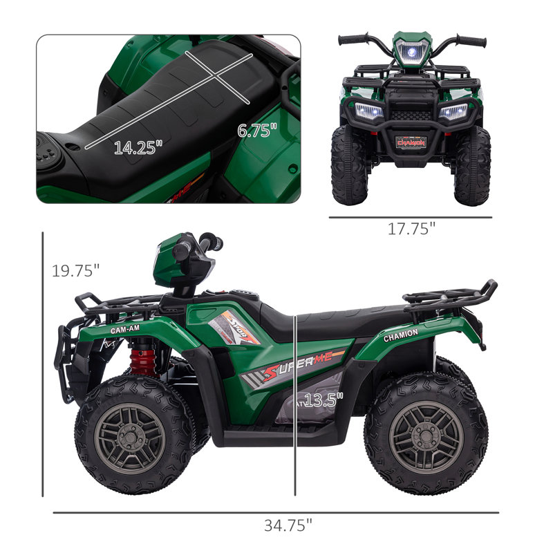 Autonomie à piles sur terrain, Vert