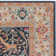 Christa Oriental Cream/Navy/Orange Area Rug