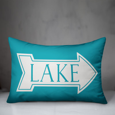 Lake Arrow Indoor/Outdoor Lumbar Pillow