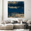 «Sea Of Blue And Gold», reproduction d'art sur toile géante 84 po x 84 po-59884950