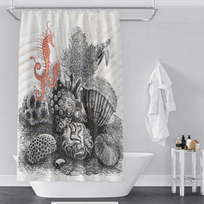 Rideau de douche simple Soliz