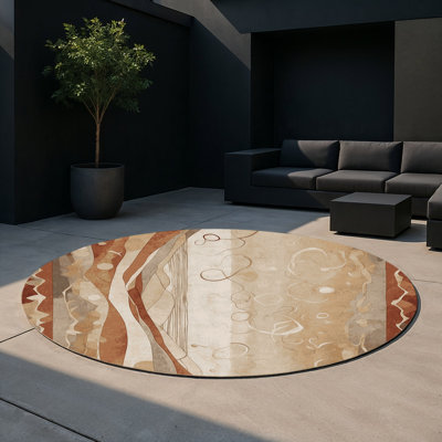 Tapis intérieur et extérieur Serene Ebb