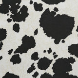 Safari - Cow , La Zoo Short Pile Velvet Drapery And Upholstery Fabric By The Yard
