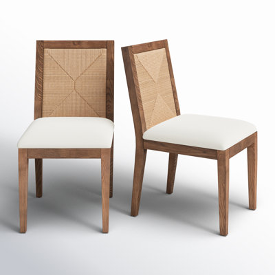Hudgins Linen Oak Armchair