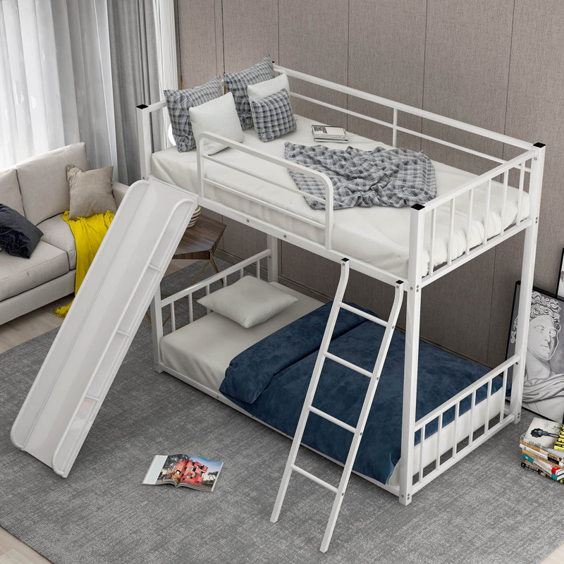 Paula Twin Over Twin Bunk Bed by Isabelle & Max, White
