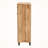 Chara 2-Inset Panel Door Oak Finish 5-Shelves Shoe Cabinet, 44.83" H X 30.33" W X 14.8" D