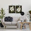 Ensemble de cadres flottants 2 pièces Magnolia Buds & Blooms, design par Nan-1956152971-1956152967