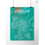 Utrecht City Map - No Frame Print-218579115
