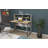 Traudel Writing Desk With Wall Shelf-364648046