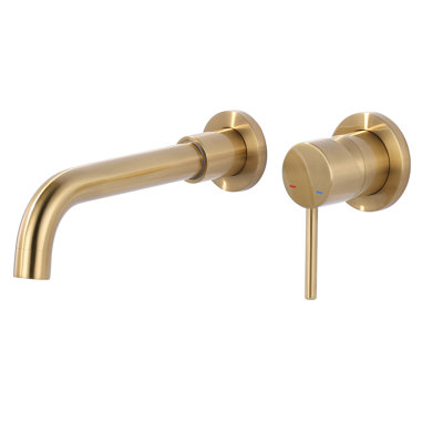 IVIGA Single Handle Wall Mounted Bathroom Faucet for Sink