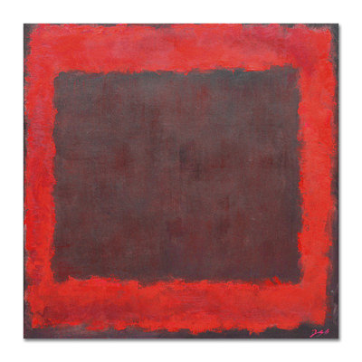 Abstraction - Wrapped Canvas Painting