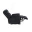 Fauteuil inclinable oscillant Lucie G00250A-RC, noir