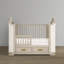 Paris Toddler Guardrail, Whitewash Ash