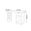 Bureau d'ordinateur brun clair-752818024