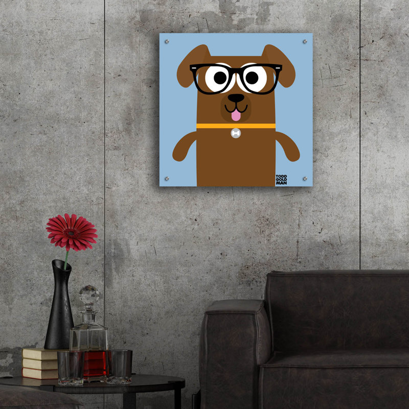 «Bow Wow Labrador» par Todd Art, H 24 po x l 24 po