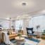 3 - Light Unique/Statement LED Chandelier