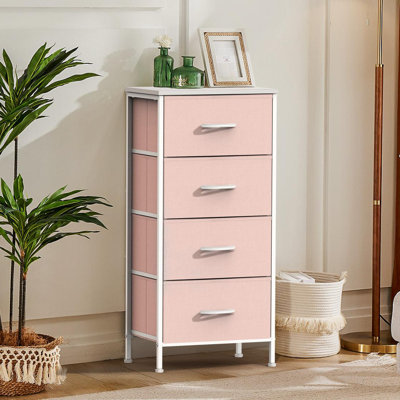 Enegess 4 Drawer Storage Dresser Chest