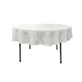 Fisher Solid Color Round Tablecloth