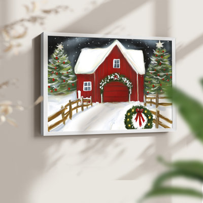 Art de Noël - DCCV III - Reproduction encadrée - Restickable
